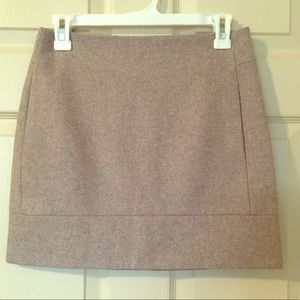 J Crew Factory Wool Mini Skirt w/ Pockets size 00